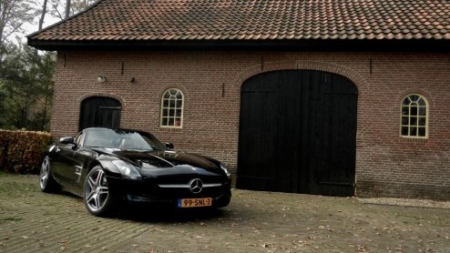Openlijk genieten - Mercedes-Benz SLS AMG Roadster