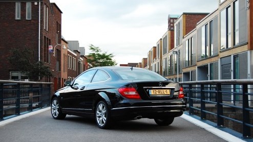 Plezierig bijtellen in de Mercedes C 220 CDI Coup�